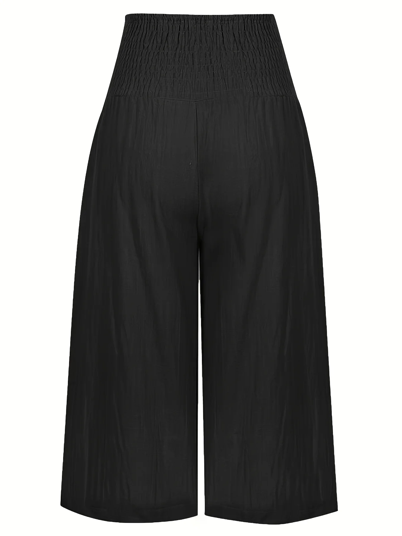 Detalle pantalones de pierna ancha