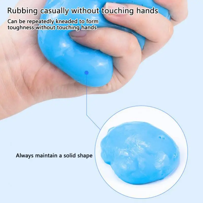 Exhaust Dashboard Car Cleaning Gel Laptop Keyboard Car Wash Interior Dust Dirt Mud Seam Reusable Cleaning Wash Tool PC Cleaners 4