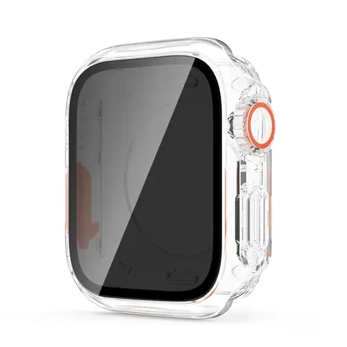 Screen Protector for Apple Watch 46mm 45mm 44mm 40 41 42mm Hard PC Front Rear Bumper Case iwatch 10 9 8 7 SE 6 5 Change To Ultra - Image 8