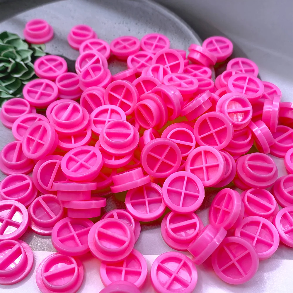 100개 플럼 모양 글루컵 속눈썹 연장 팬 플라워링 딜레이 컵 글루 피그먼트 컨테이너 글루 홀더 (속눈썹 이)