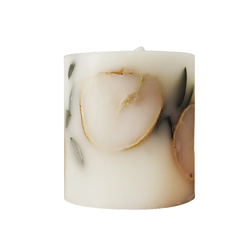 

Aromatherapy Candle Eternal Dry Flower Candle Smokeless Handmade Creative Gift Handmade Plant Wax Fragrance Candle