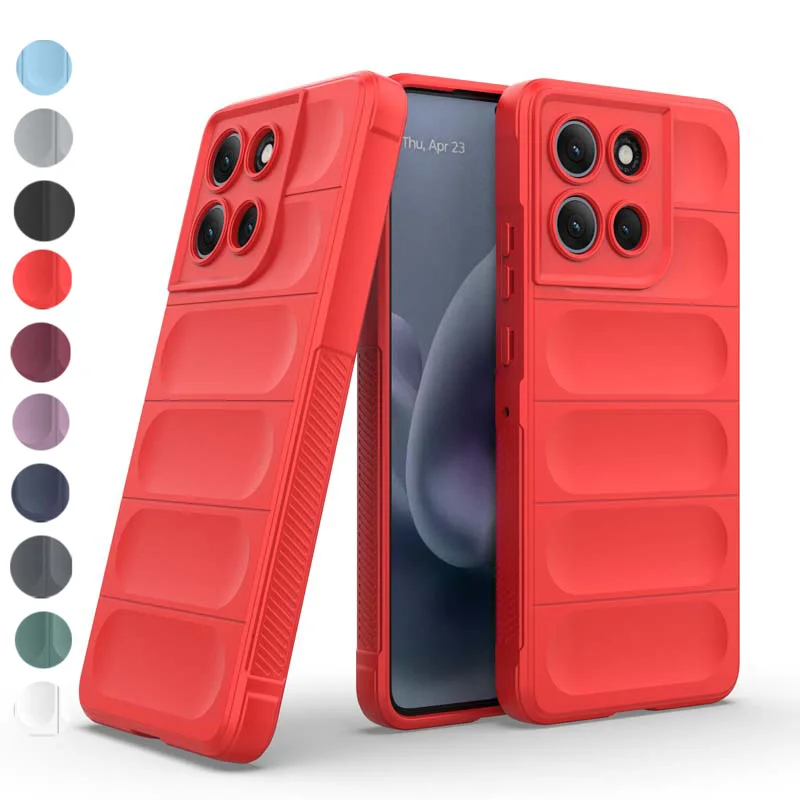 Soft 6D Air Bag Silicone Shockproof Phone Case