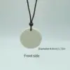 White ceramic popular pendant, pure necklace pendant Sunflower Pendant 1