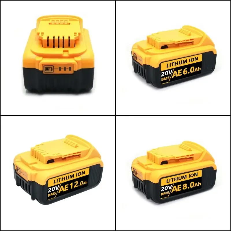 Ʈ ũ̹ Ƭ ̿ ͸, Ʈ 20V fer, DCB200 ͸, 20V 6.0Ah, 8.0Ah, 12.0Ah, DCB612, DCB609, DCB205, DCB200, DCB182