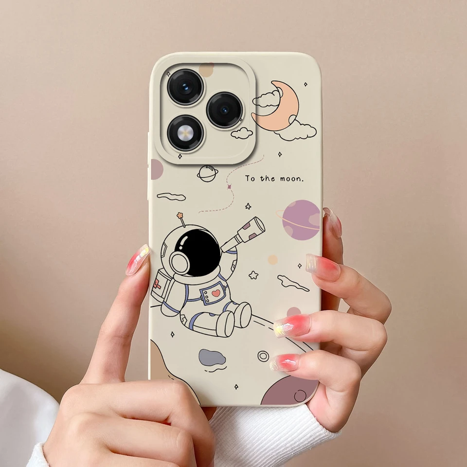 Panda Cat Astronaut Camera Protection Bumper Case - Enhanced Phone Protector