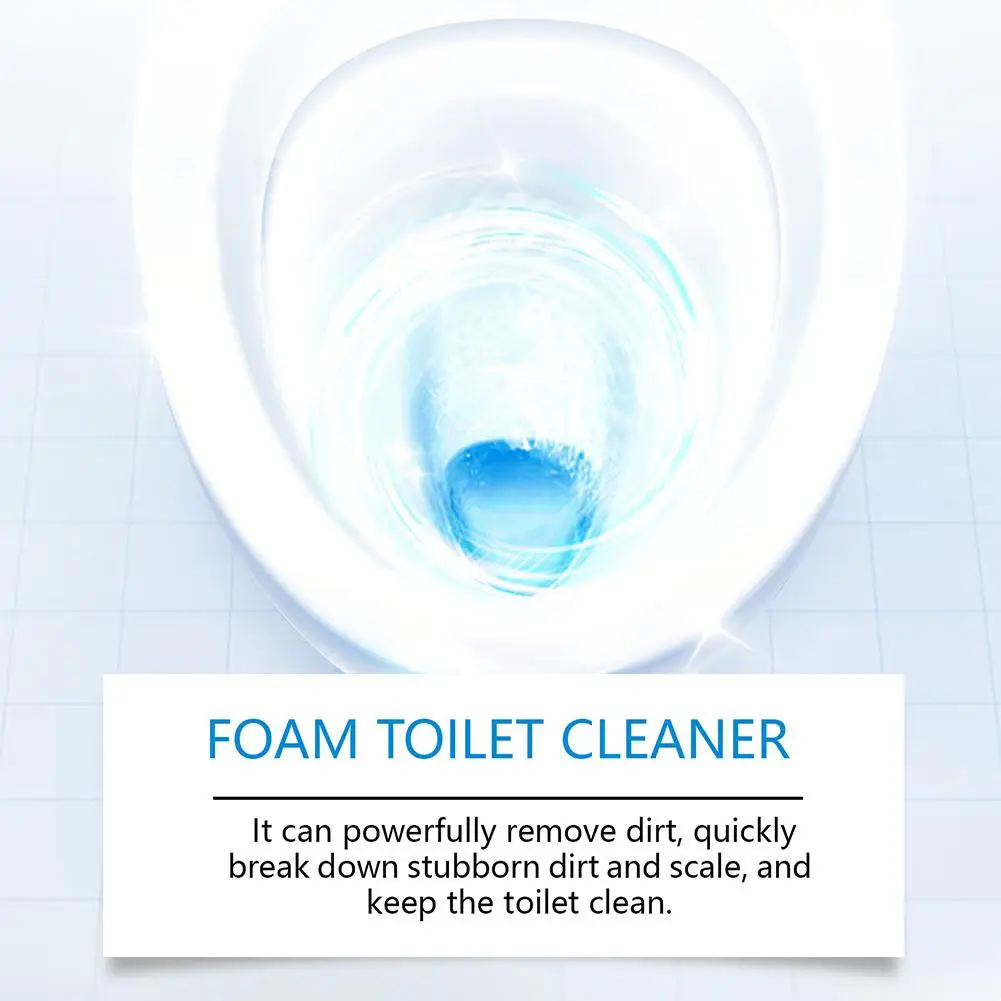 Foam Toilet Bowl Cleaning Powder Toilet Cleaner Stubborn Limescale Cleansing Powder Household Deodorization Cleaning 1/2/3PCS