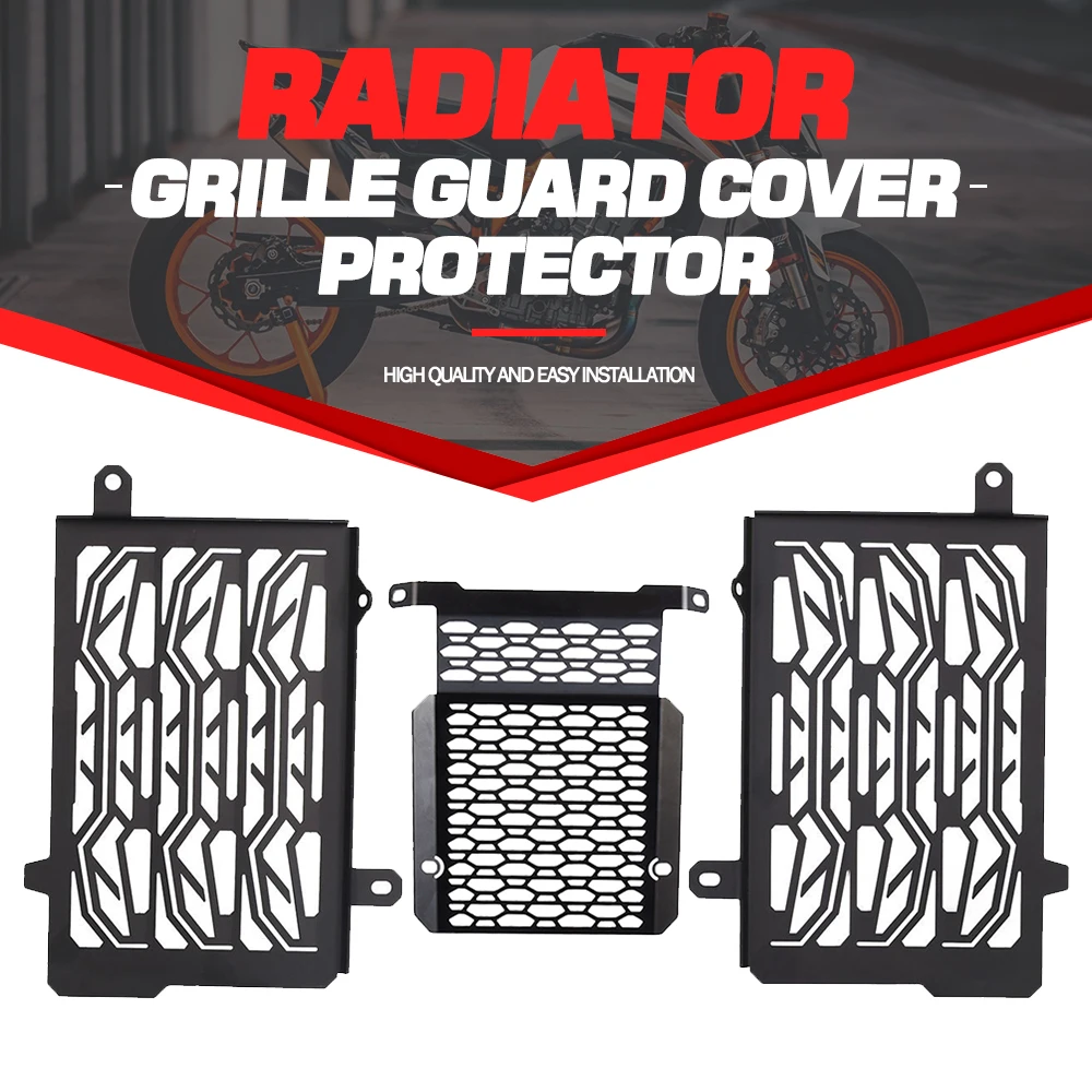 

FOR 1290 Super ADV Adventure S/R 2021 2022 2023 Motorcycle Radiator Grille Guard Cover Radiator Cylinder Head Guard Complete Set