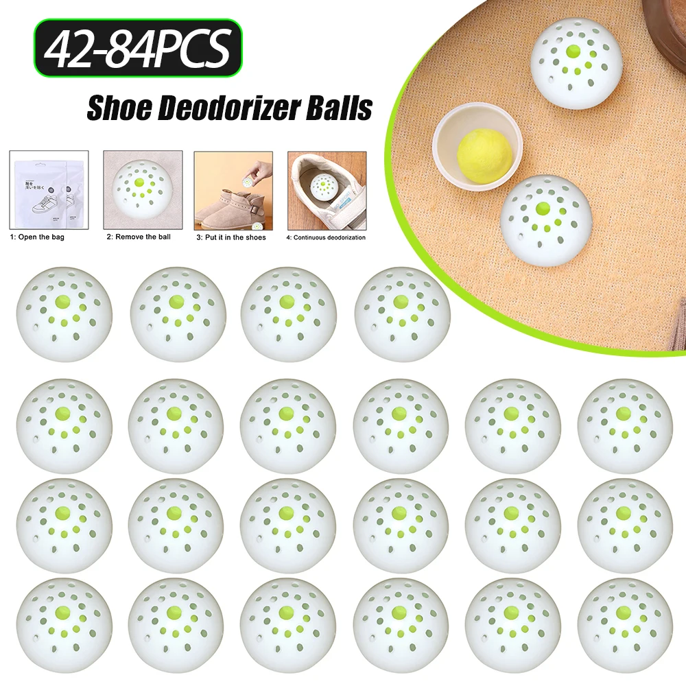 Sneaker Deodorizer Balls Long Lasting Sneaker Ball Deodorizer for Sneakers Gym Bags Lockers Car
