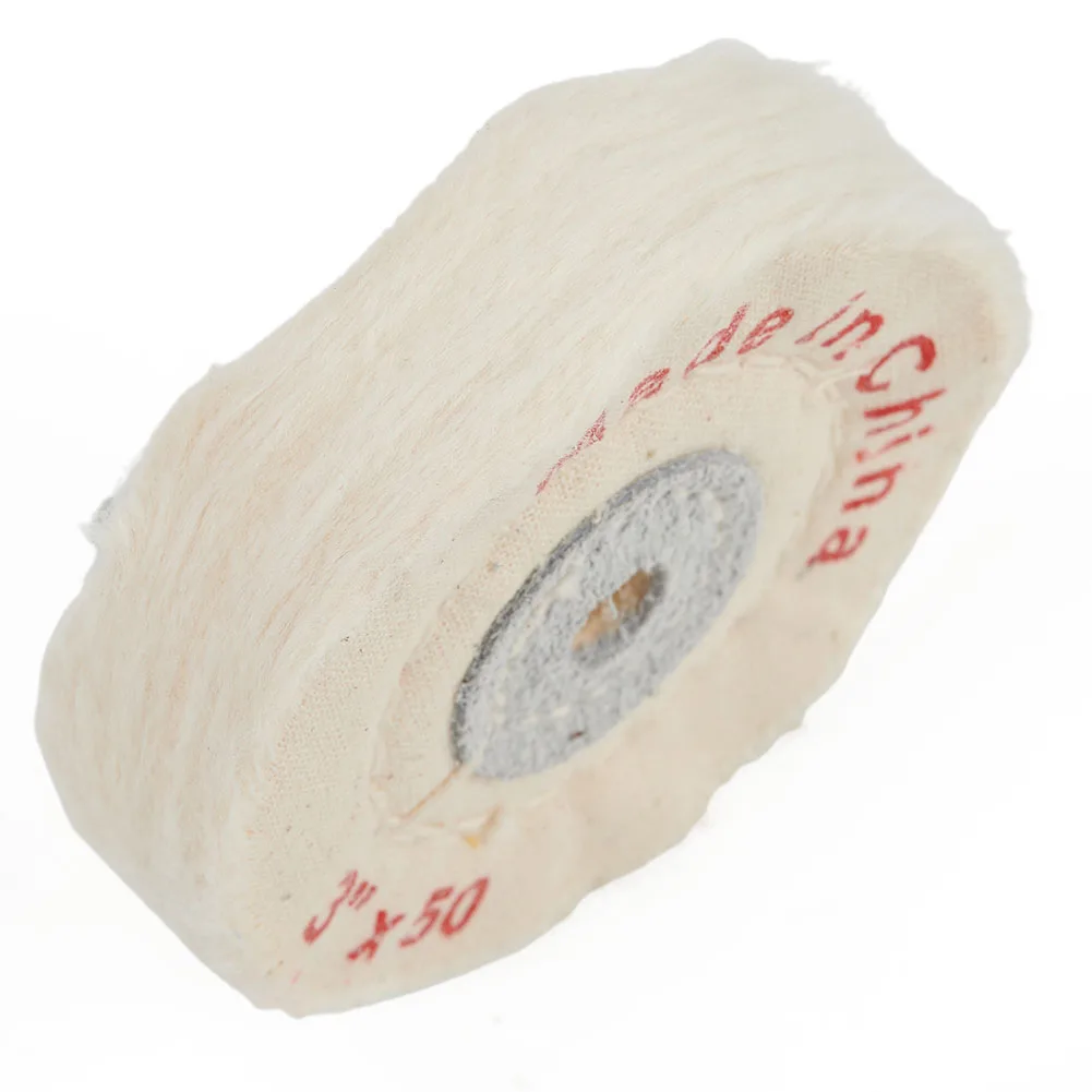 

1pcs Buffing Wheel 3 Inch 3in Reliable Sanding Cloth Buffing For Jewelry For Rotary Tool Grinder Pad Polishing
