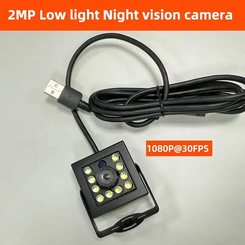 USB Night Vision Camera Infrared 850nm 2MP 1080P 5MP 4K 8MP IR wecbam 30FPS USB Plug and Play for PC windows liunx Android 5