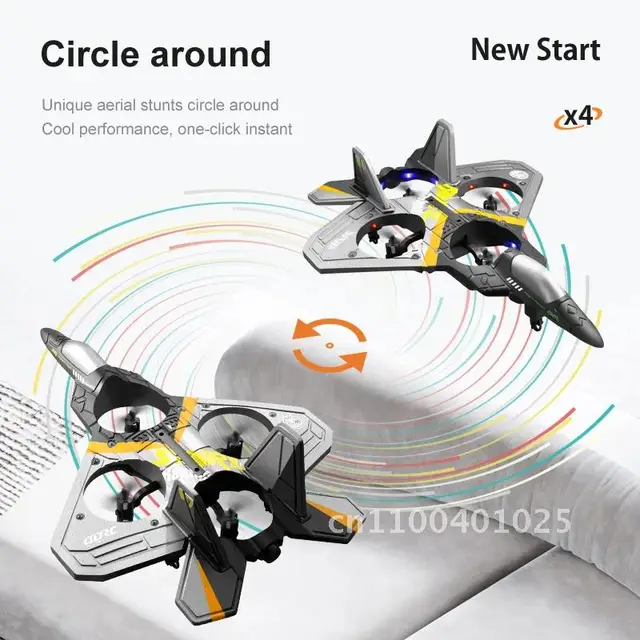 4DRC V17 RC Plane 2.4G Radio Control Fighter Hobby Plane Glider Airplane EPP Foam Remote Control Airplane RC Drone Kids Toys 2
