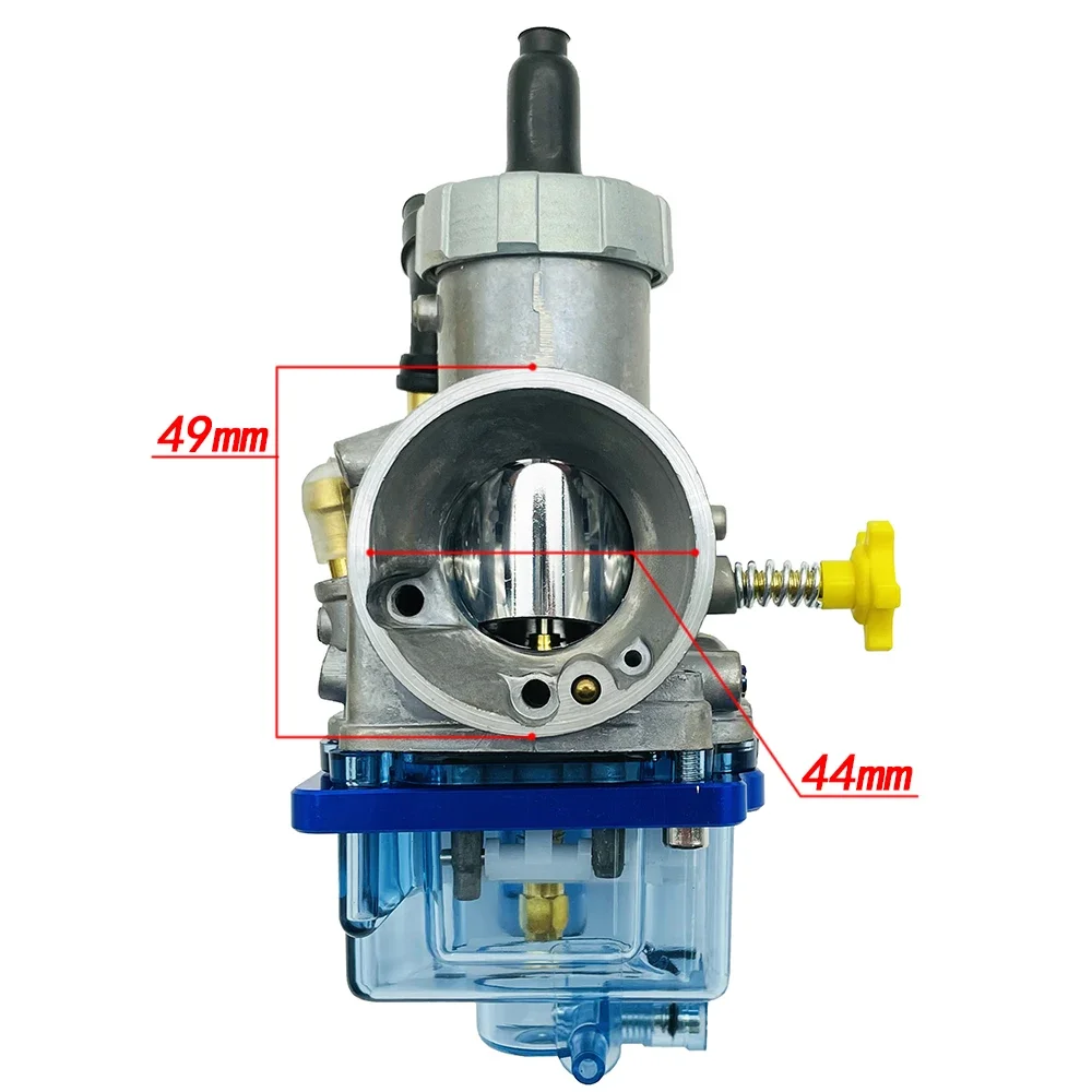 JINGKE Carburetor Suitable PE28 NSR150 28MM Beach Car 150CC-250CC 2T 4T Travel Modified Motorcycle Transparent Lower Cover