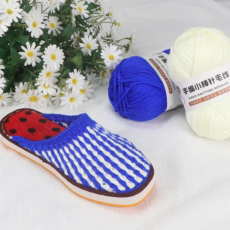 100g/ball Hand Knitted DIY Milk Cotton Yarn Medium Thick Wool Thread Soft Feel Hat Scarf Material Crochet Thread Handmade Gifts 5