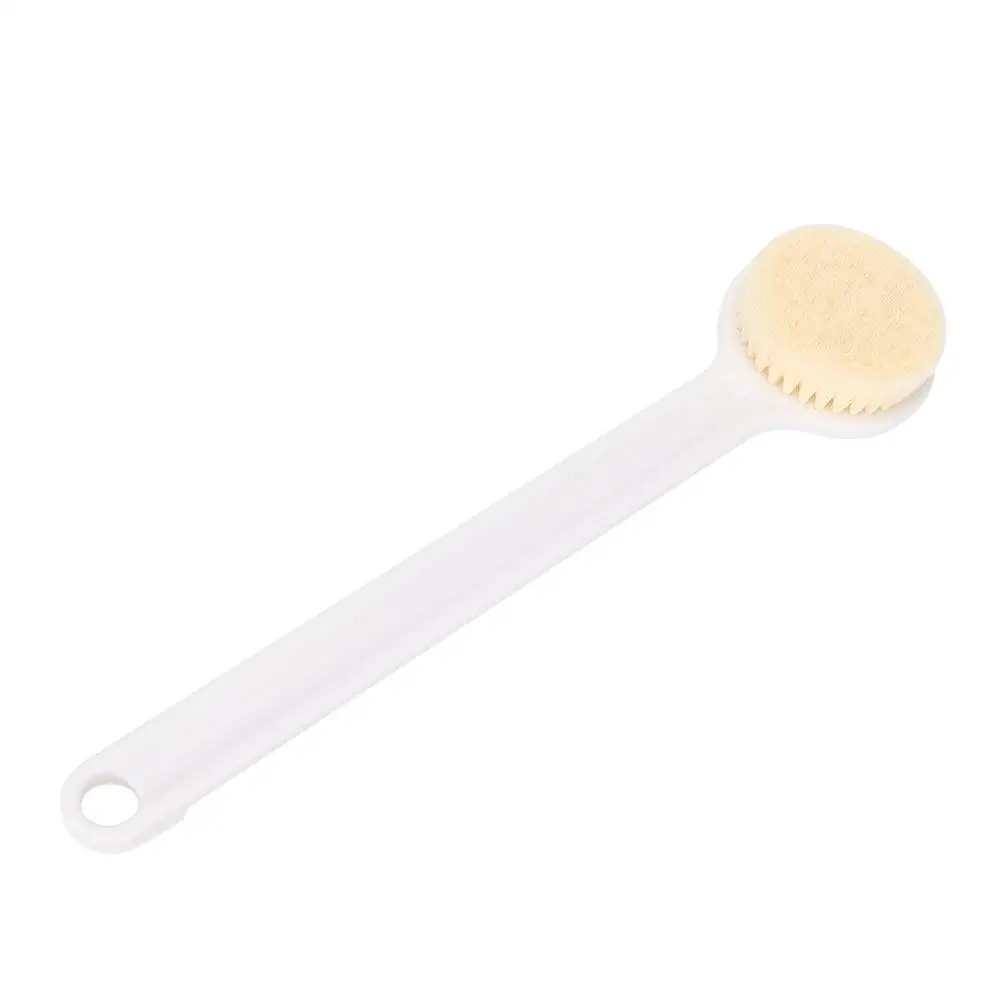 Long Handle Soft Hair Bath Brush-Exfoliating Body Scrubber for Deep Cleaning & Gentle Skin Care Shower Tool