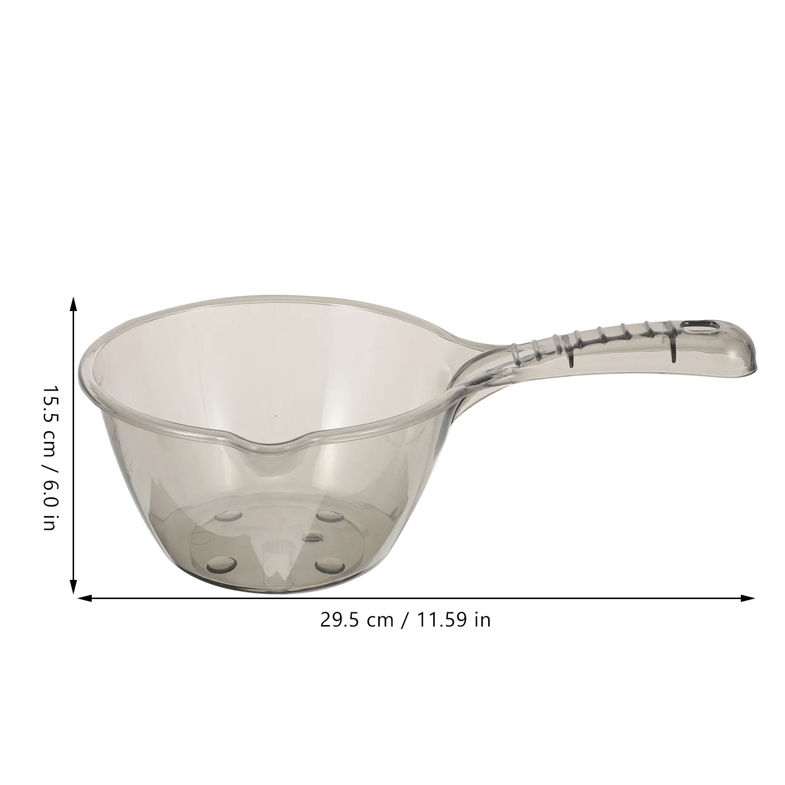 2 Pcs Bath Scoop Bubble Bathroom Portable Bathtub Kitchen Ladles for Watering Soup Mini