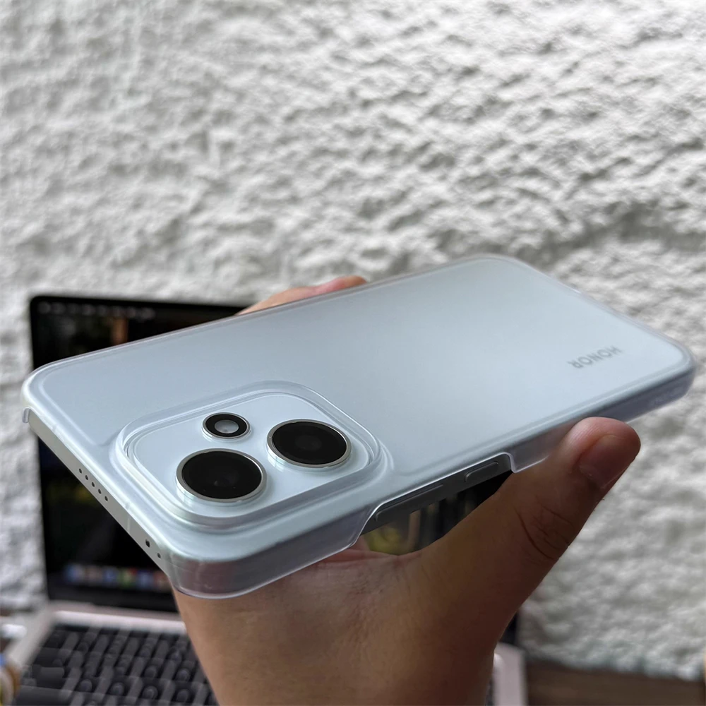 Ultra Thin Matte Translucent Frosted Phone Case – Anti-Fingerprint Slim Hard Cover