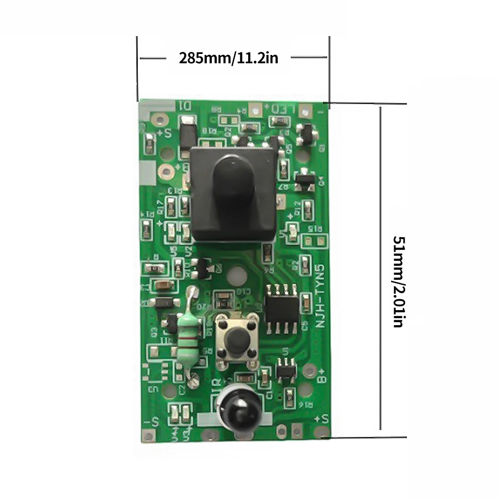 3.7V Boost 24V 31V Solar Light String Lanyard Board Controller With Switch Solar Street Light Control Panel 8 Lighting Modes