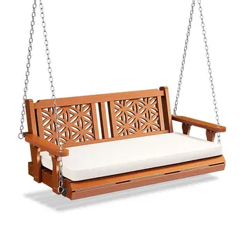 Wooden Outdoor Porch Swing 1