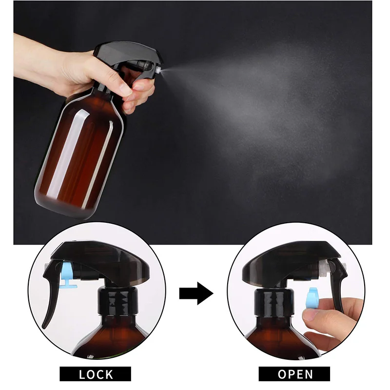 500ml/16.9 oz Spray Bottle Sub-bottling Plastic Plant Sprayer Refillable for Plants, Cleaning Solutions, Hair, Gardening, Makeup 3