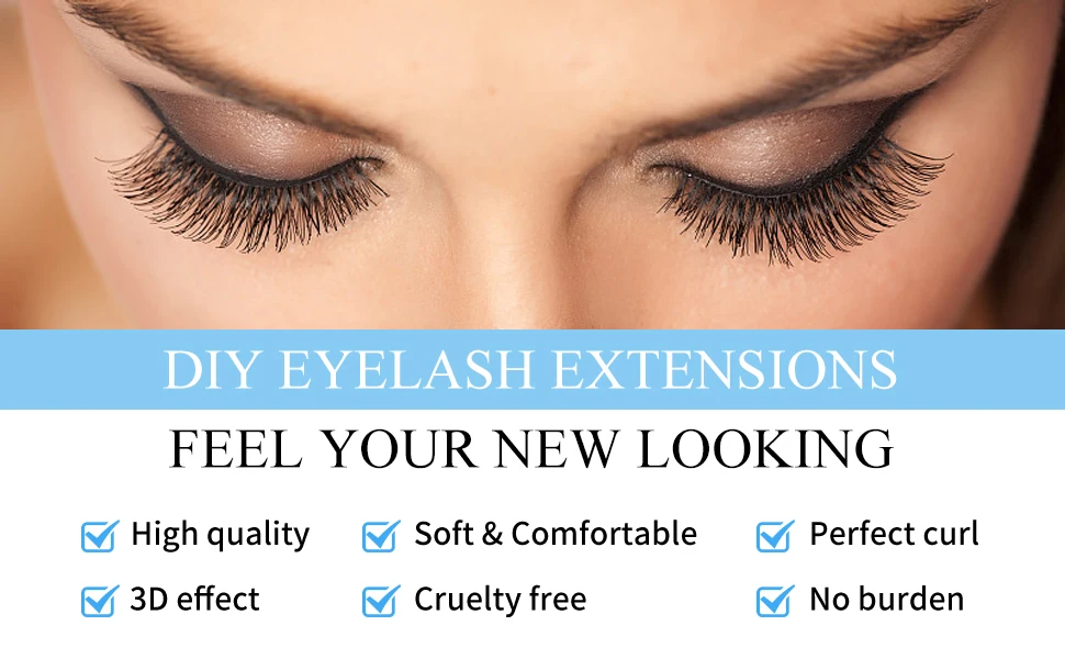 Description Picture 2 of itemFalse eyelashes  30P 40P DIY Clusters  Makeup Gemerry   lashes   Russia High Quality Eye Lashes Soft Natural Lashes