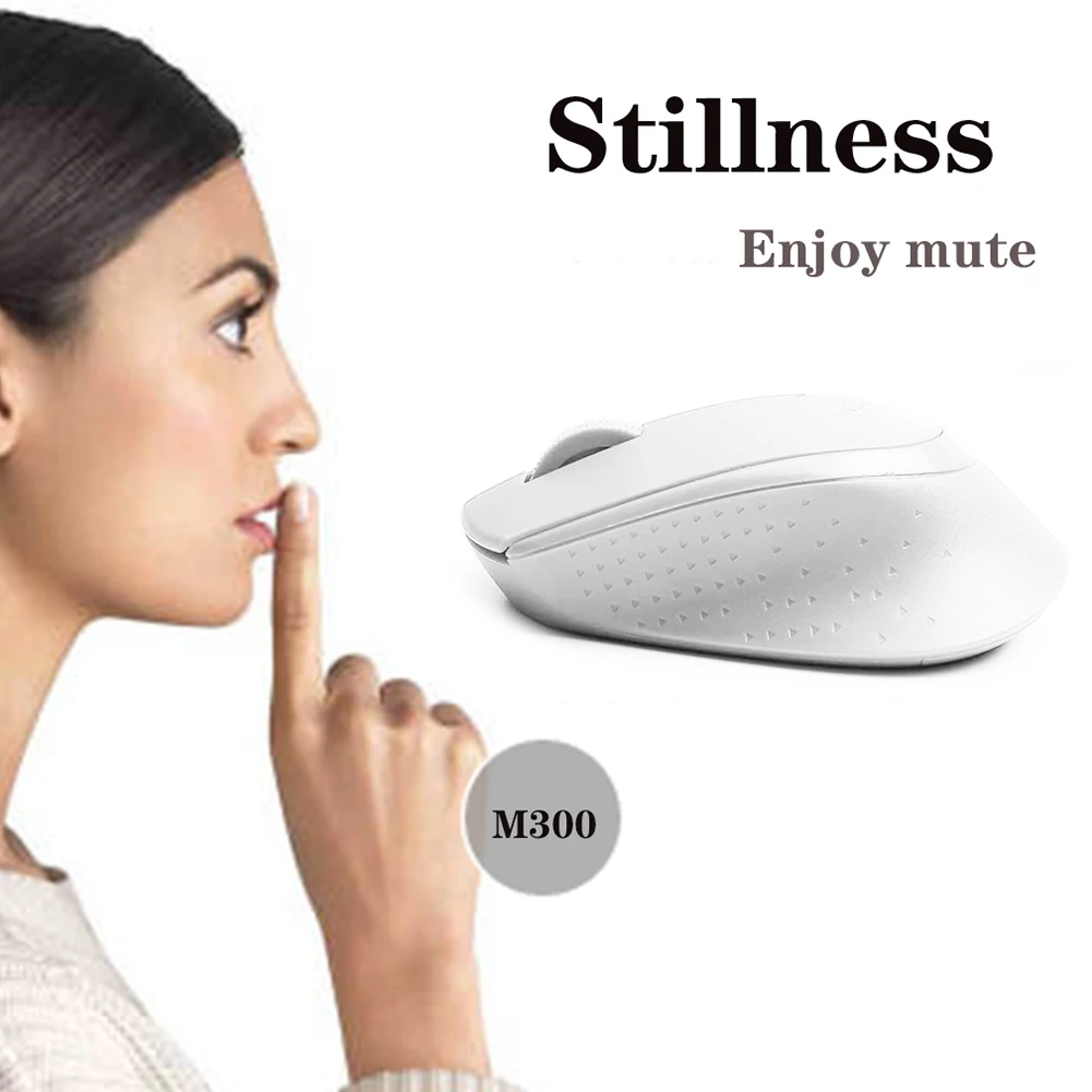 Logitech M330 Wireless Mouse Silent Mouse 1000DPI Silent Optical Mouse 2.4GHz With USB Receiver Mice for Office Home Using PC