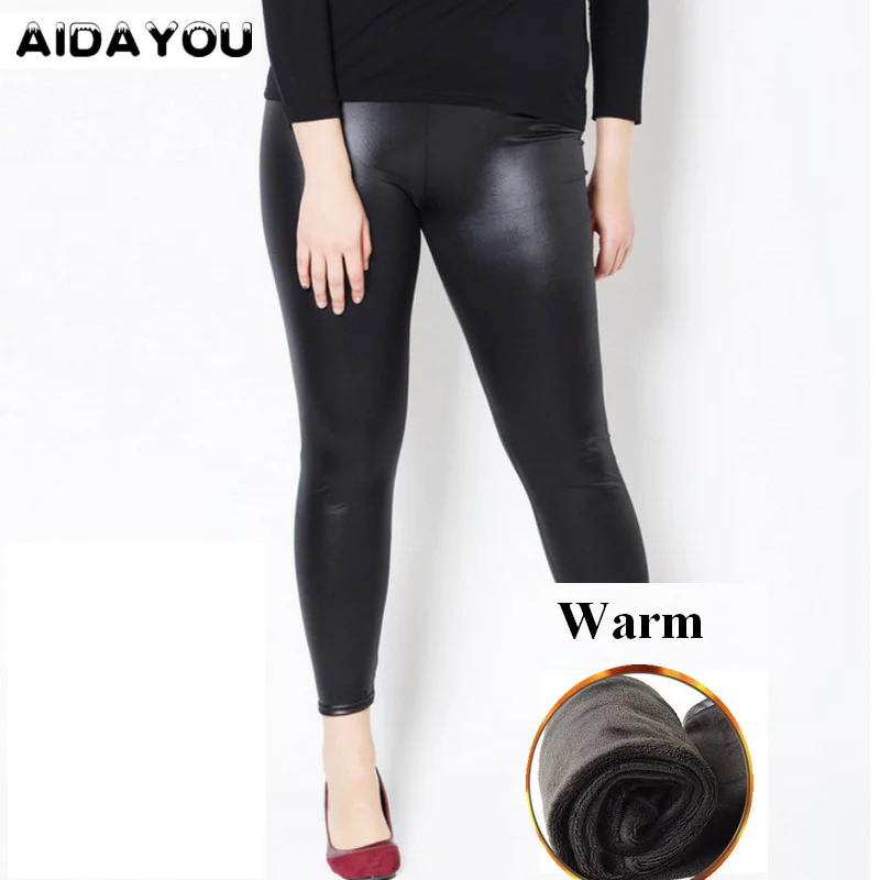 Womens Thermal Fleece Leggings Plus 