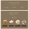 Stainless Steel Bread Maker, 2-pound 17-in-1 Programmable XL Bread Maker, Non Stick Ceramic Disc And Digital Touch Screen 6