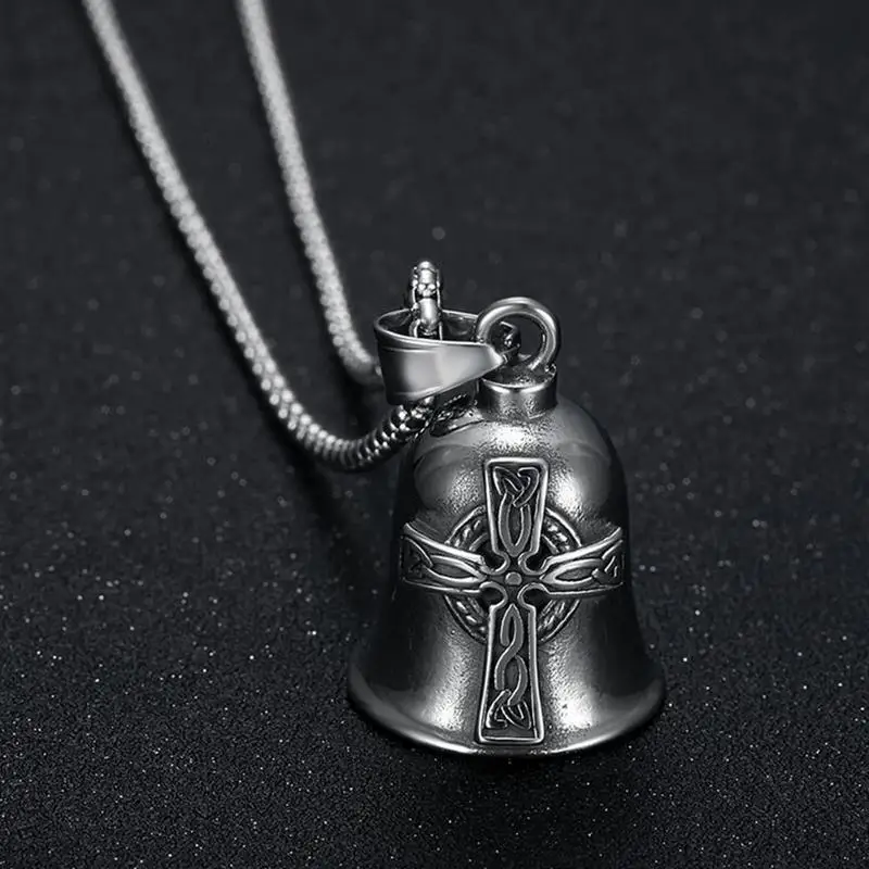 Motorcycle Bell Necklace For Men Women