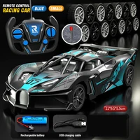 1:20 Remote Control Racing Car High Speed RC Drift Vehicle Sport Car Replaceable Tires Boys Supercar Competition Chldren's Toys 2