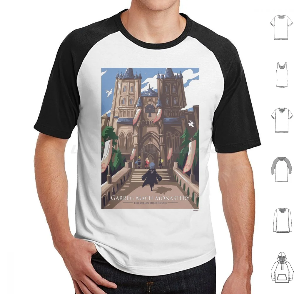 Garreg Mach T Shirt Uomo Donna Bambini 6Xl Fire Emblem Three Houses Fire Emblem Fe3H Byleth Claude Von Riegan Manette Alexandre