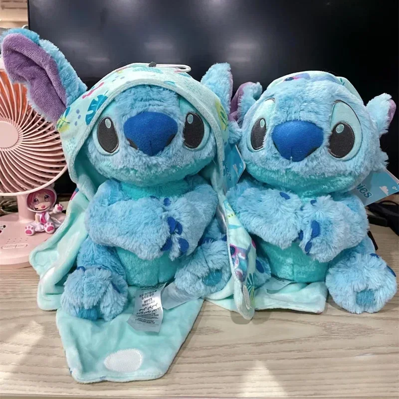

Шанхай, Disney, 30 см, Детская Пеленка, Стич, кавайная мягкая плюшевая игрушка, Симпатичная плюшевая кукла, Лило и Стич, Детские Подарочные игрушки