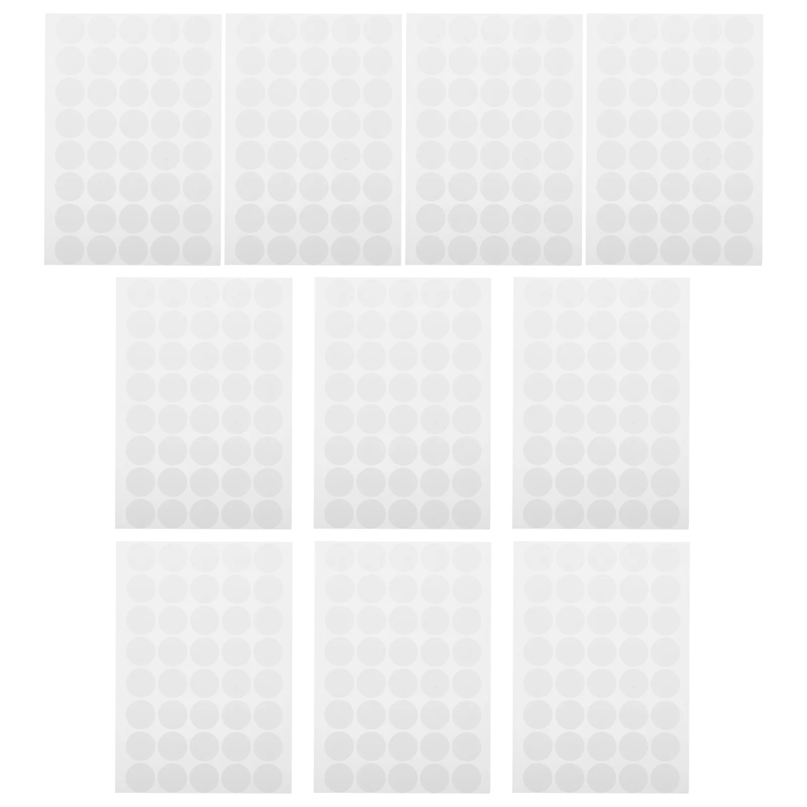 

10 Sheets Small Round Stickers Tag Envelopes Sealing Labels Adhesive Circle Dot Dots Selling