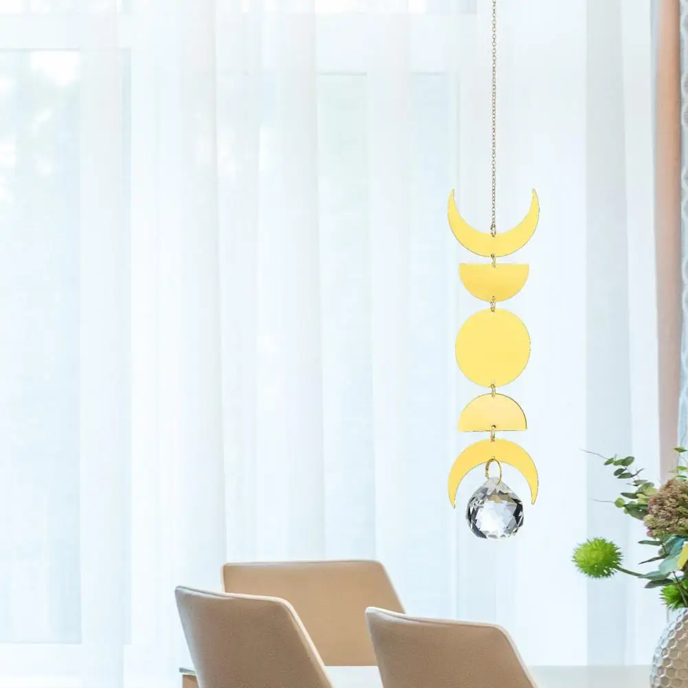 Faretto Enhancer Wind Chime Bohemian Sun Wind Chime Con Rifrazione Della Luce Finta Per La Decorazione Domestica Camera Dei Bambini Nursery Portico Dr