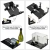 Versatile 1 Set Durable Square Round Glass Bottle Cutting Machine High Strength Glass Cutter Adjustable   for Home 1