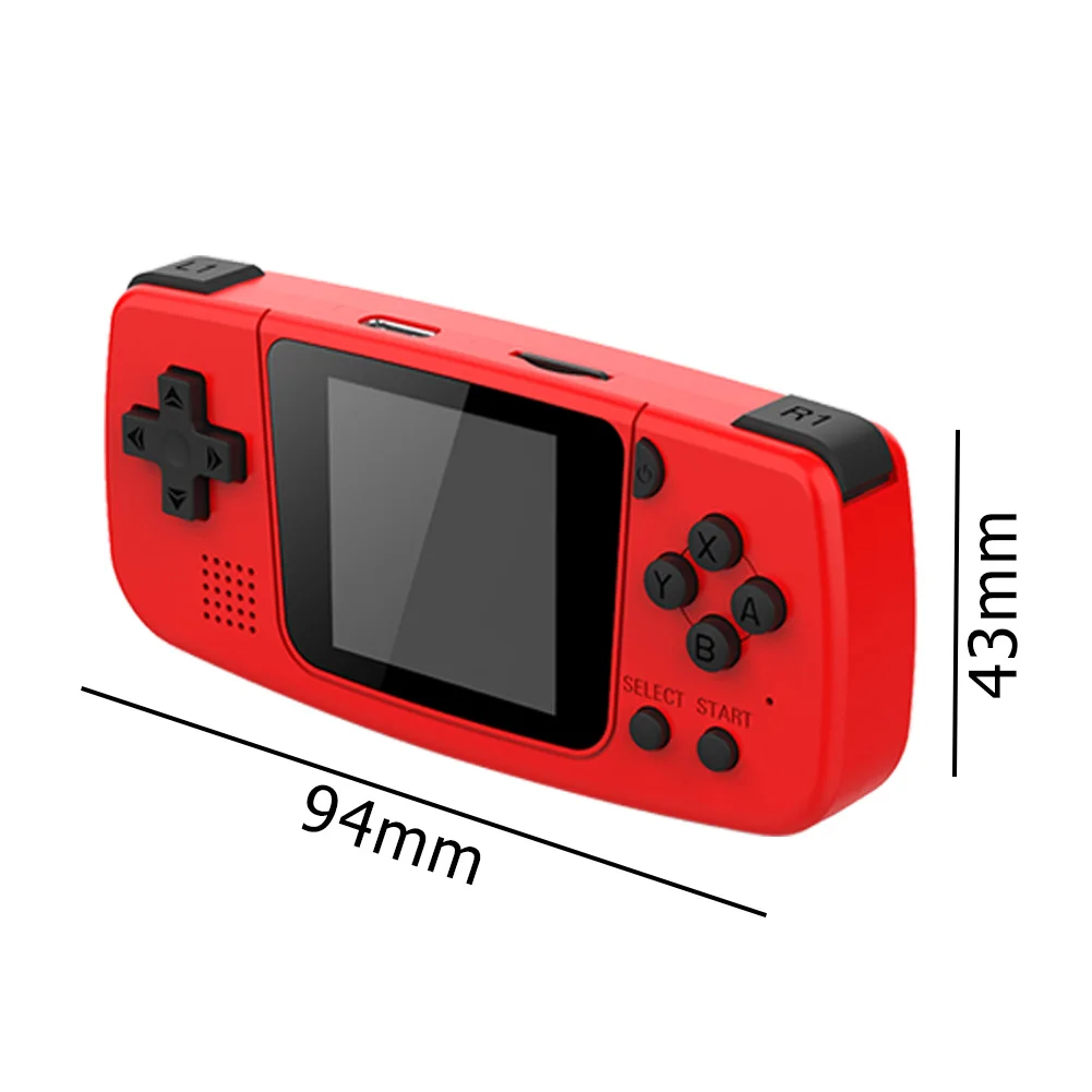 POWKIDDY Funkeys NEW Q36 Mini 1.5 Inch Ips Screen Open Source Handheld Game players Keychain Mini Console Children's boys Gifts