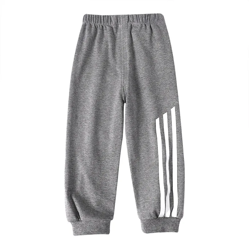 New Cotton Autumn Children Boys Sweatpants Elastic Waist Cartoon Pattern Letter Kid Baby Boys Jogger Pants Little Boy Pants
