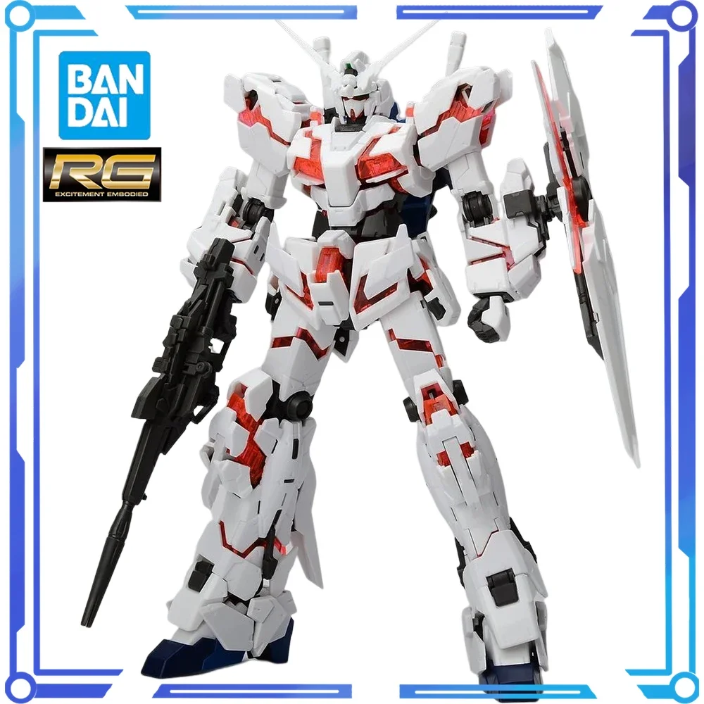 

RG 1/144 25 RX-0 Unicorn GUNDAM Bandai Original Assembly Action Figure Model Toys Collectible Anime Ornaments Boy For Gift