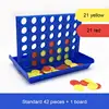 Connect 4 Game Classic Master Foldable Kids Children Line Up Row Board Puzzle Toy Gifts Board Game Parent-child Interactive Toys 5