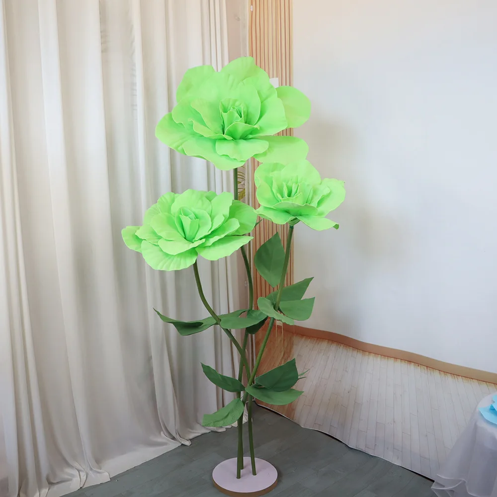Neue PE künstliche Blume Fenster Party Outdoor Event Layout Hochzeit Dekoration Home Dekoration – Detail 13
