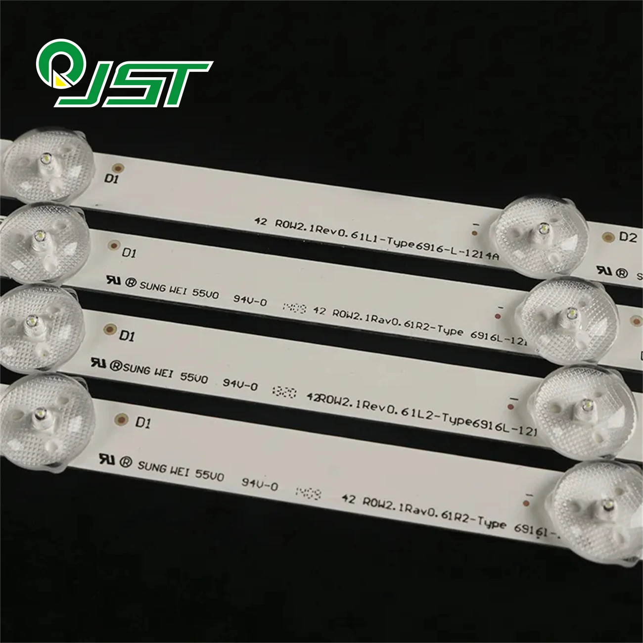 10pcs/Kit LED Strips for 42LA6150-ZB 42LN540U-ZB 42LN541U-ZB 42LA6156-ZB 42LA6154-ZB 42LN5710-TE 42WL30MS-D