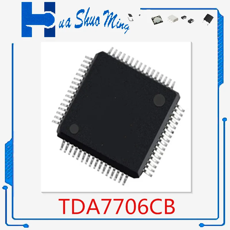 

5 Pcs/Lot TDA7706CB QFP64 PAL009B ZIP25 MC33887APVW HSOP20