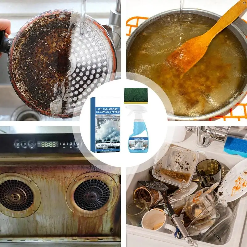 All-Purpose Household Cleaners Effective Gentle Foam Cleaner Oven Safe Household Cleaners For Range Hoods & Exhaust Fans