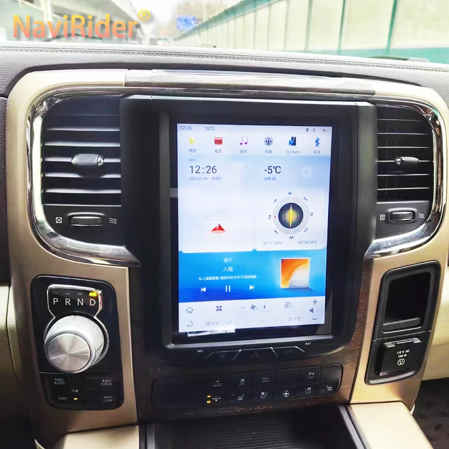 

Android Tesla Style IPS Screen For Dodge RAM 1500 2017 2011 Carplay Car Radio Multimedia Stereo Video Player GPS Navi Head Unit