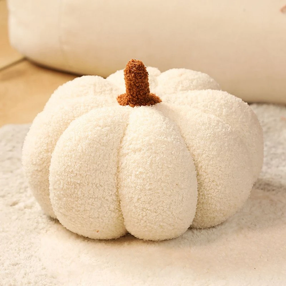18CM Kreatives Kürbis-Plüschtier für Zuhause, Wohnzimmer-Sofa-Dekoration, Kissen mit Partikeln, Plüsch-Kürbispuppe, Halloween-Verkleidung – Detail 5