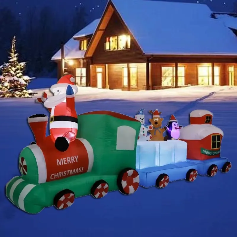 Christmas Train Inflatable 2