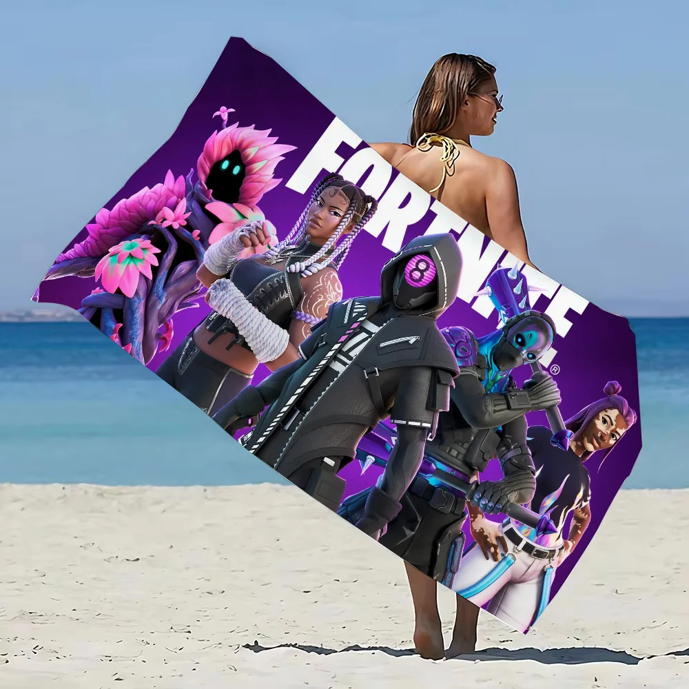 Quick Drying Towels for the Body G-Games-F-Fortnites-S Bathroom Accessories Woman Bathrobe Shower Large Beach Towels Adults Hair 5