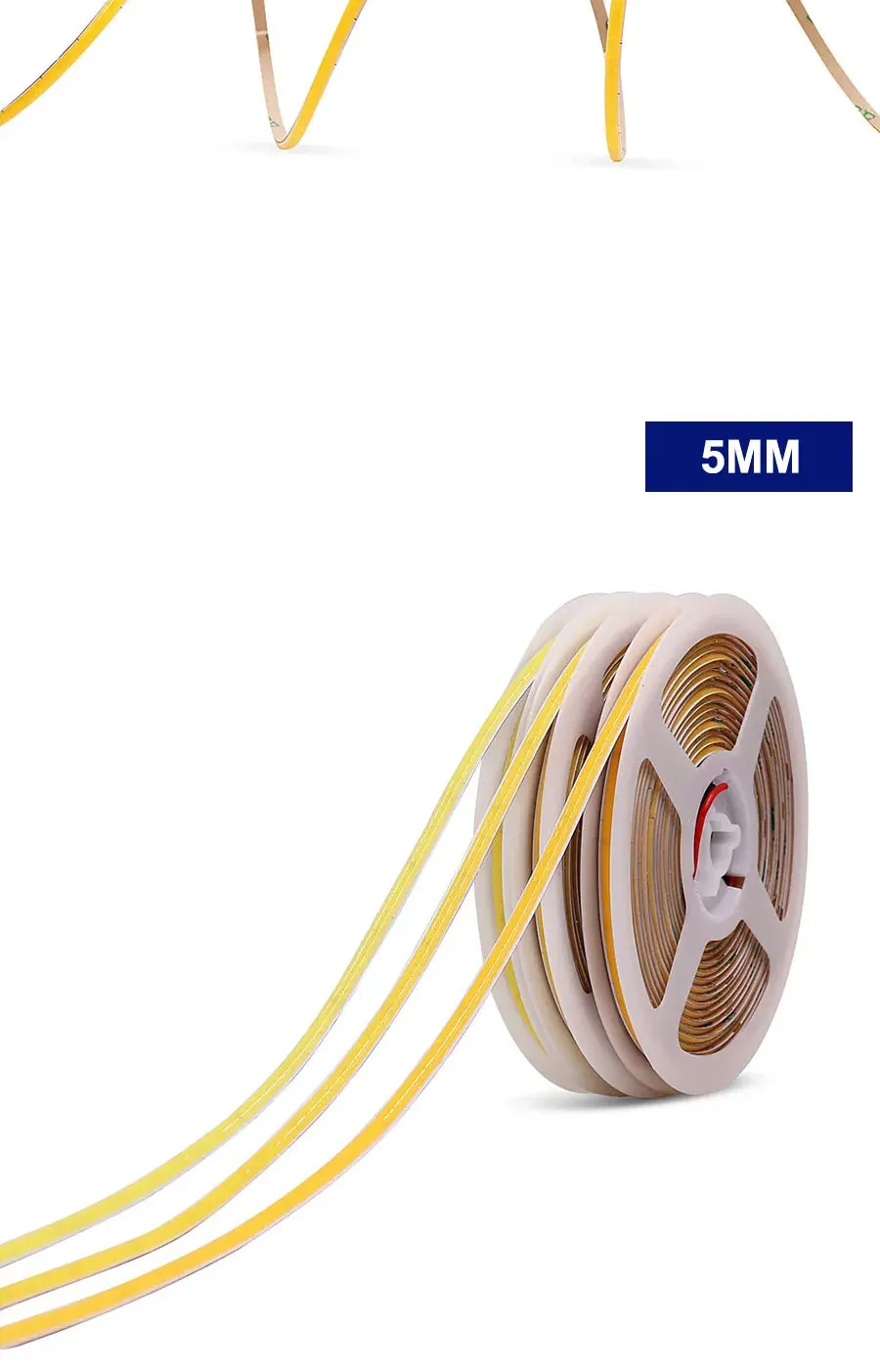 5m 10m Flexible 12V 24V LED COB Strip Light Bar S89ae8b395a41429ea6130affa3800d74m