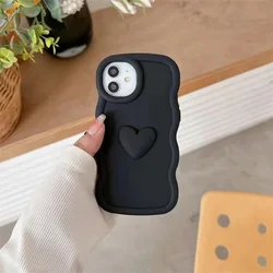 Charming Soft Candy Heart Phone Case - Vibrant Protection for Pop 5 (Black X)