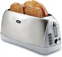 Long Slot 4-Slice Toaster, Stainless Steel (TSSTTR6330-NP) 230 Volts USA 1
