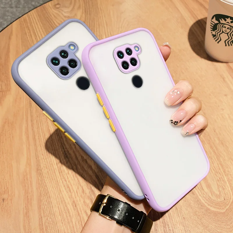 Fall Für Xiaomi Redmi Hinweis 9 Pro 9S 9T 10 10S 10T 11 11S Poco X3 F3 M3 Pro Stoßfest Schlank Cartoon Einfarbig Zurück Abdeckung Fall – Detail 5